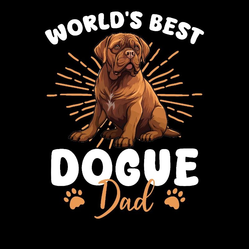 Dogue de Bordeaux Groovy Dogue Dad