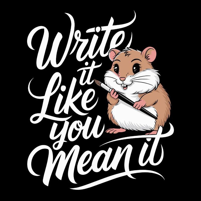 Hamster Auteur Écrivain : Écrivez-le comme vous