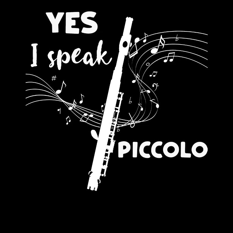Piccolo - Piccolo T-shirt - Piccoloist - Notes