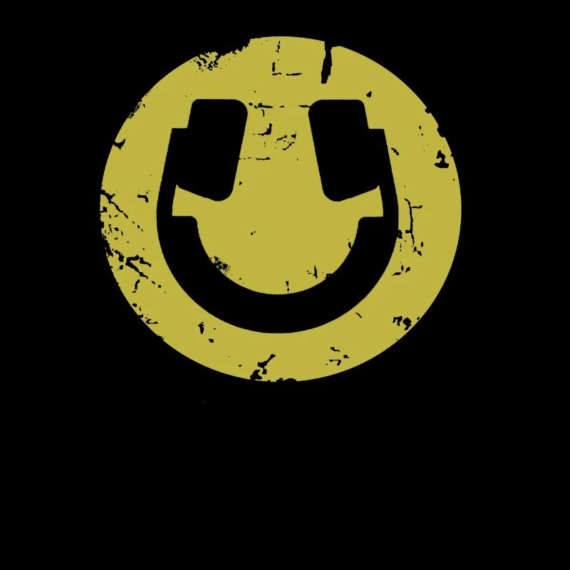 Techno Musik Kopfhörer Rave Geschenk