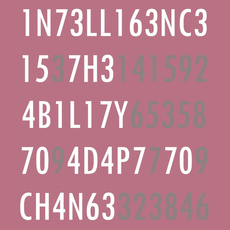 Intelligence-Citation de science intelligence nerd