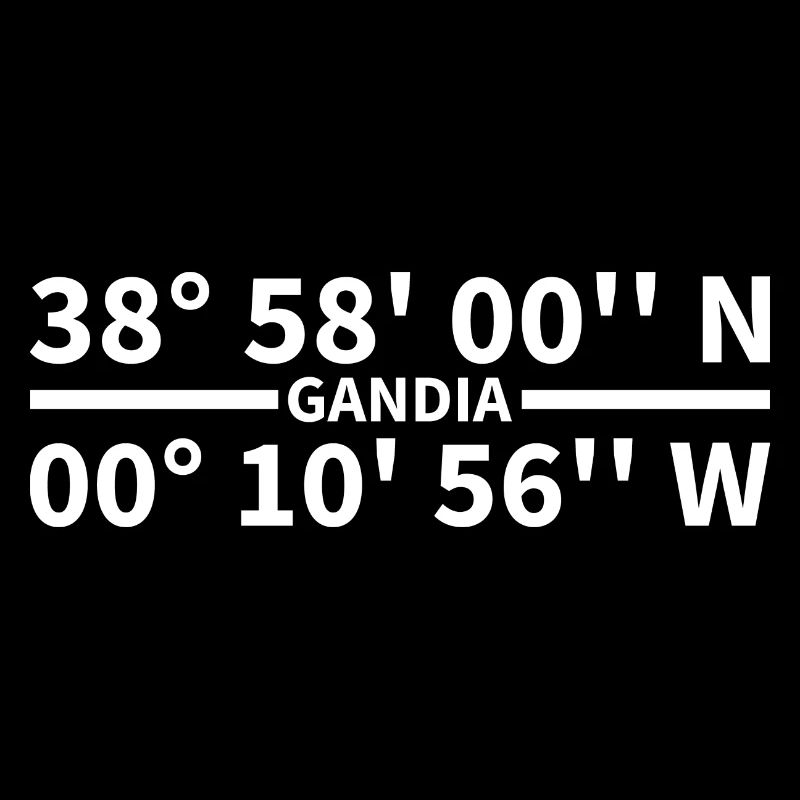 Gandia coordinates