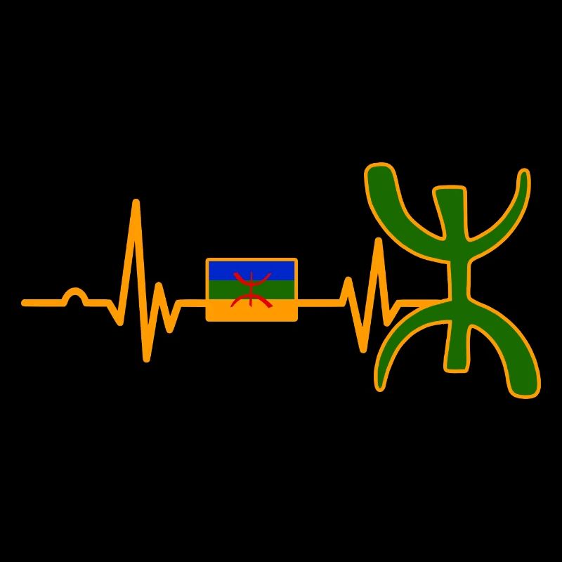 Amazigh Berber symbol Morocco Algeria