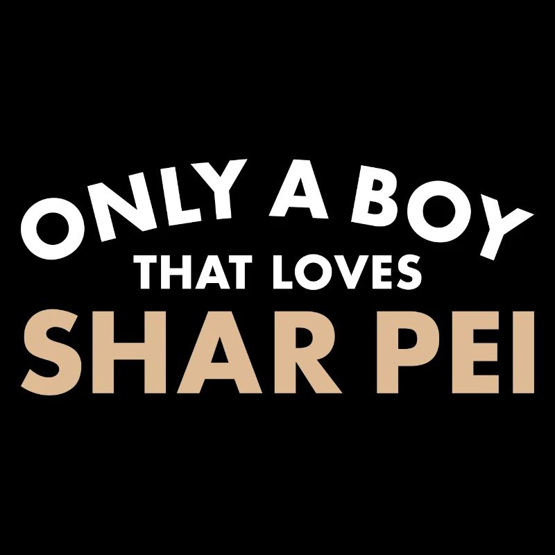Seul un garçon qui aime Shar Pei