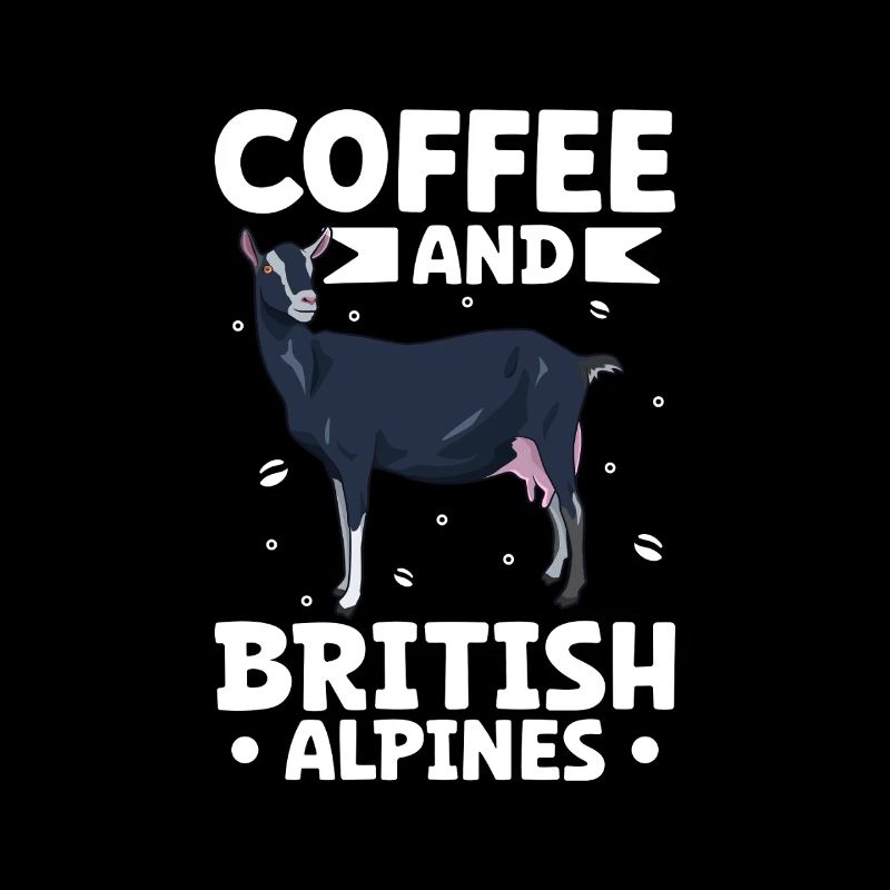 Coffee and British Alpine Goat