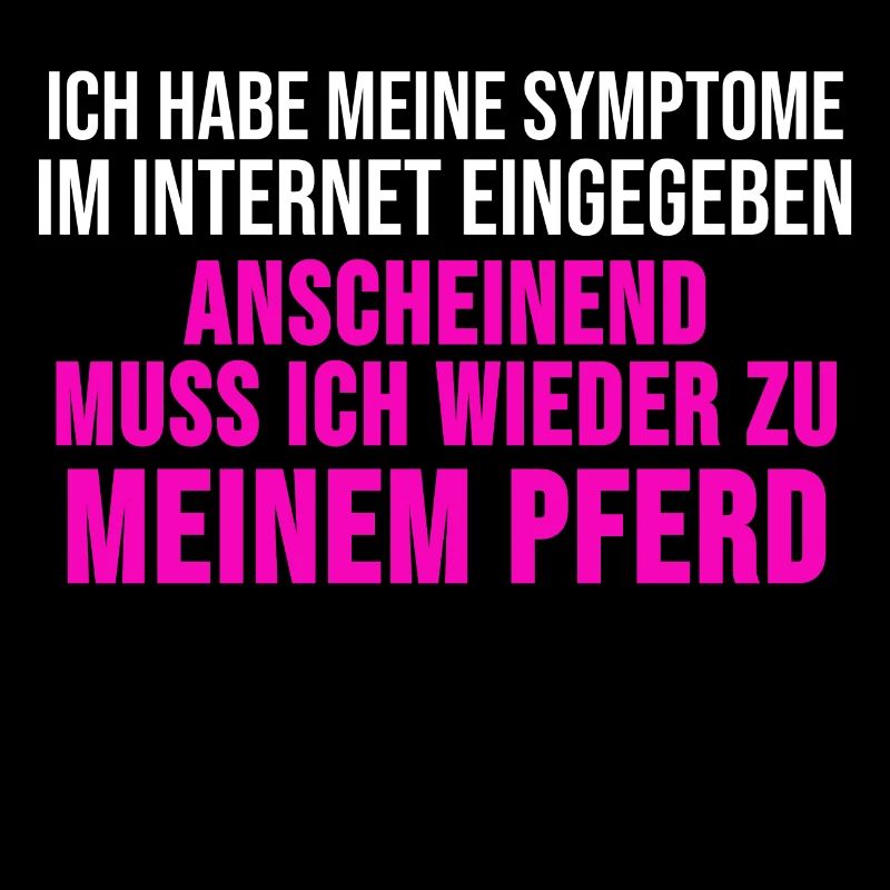 Pferdesprüche TShirt Pferd Reitersprüche Geschenk