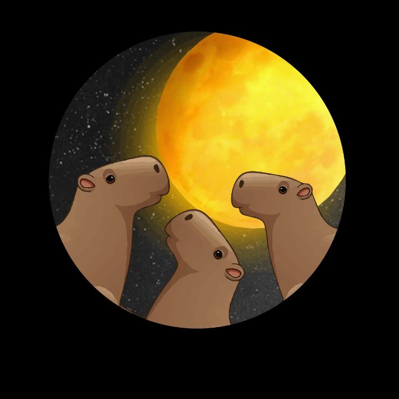 Capybara Moon - cochon d'inde géant