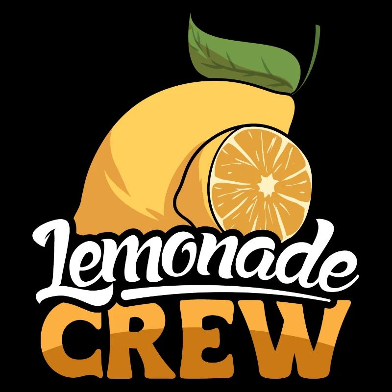 Zitronenlimonade Zitronen Limonade Lemonade Crew