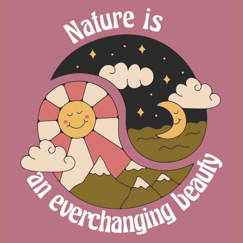 La nature est une beauté en constante évolution que la nature conçoit
