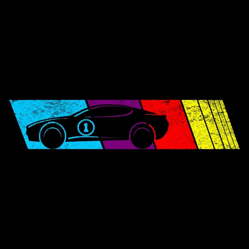 Abstrakte Farbexplosion Autodesign