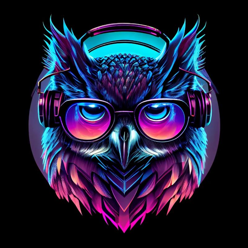 Musique électronique Retrowave Synthwave Outrun Owl