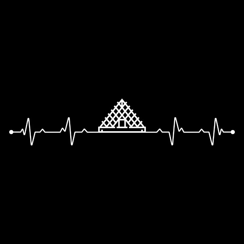 Heartbeat Louvre pyramid