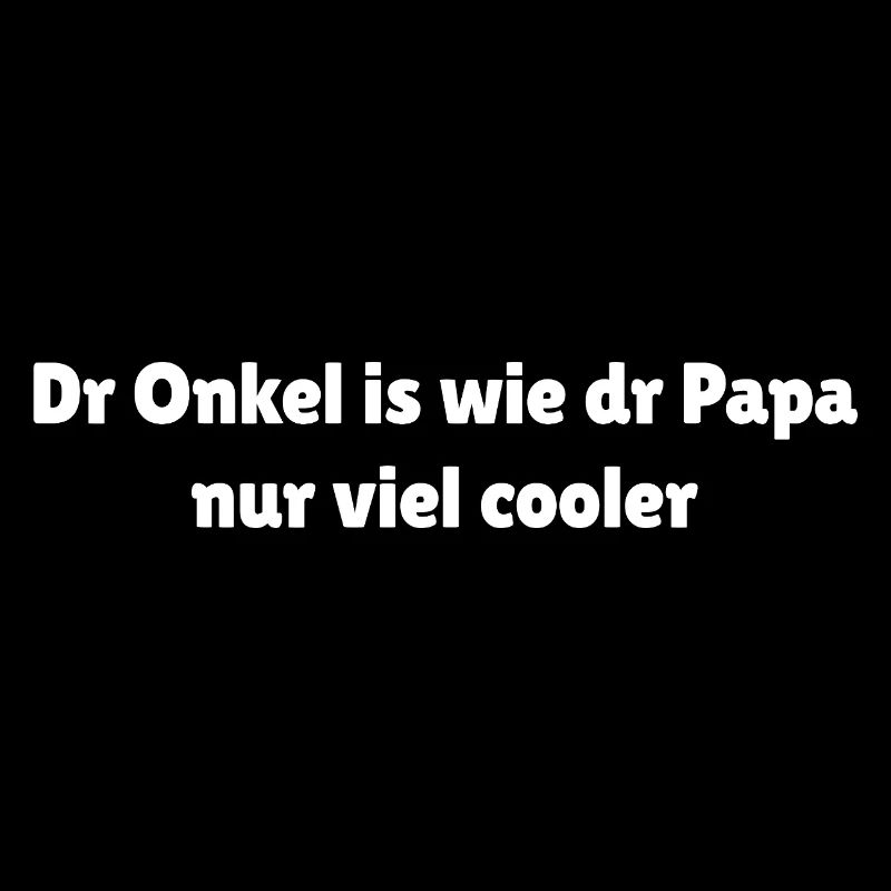 Saxon Uncle Saying Cool