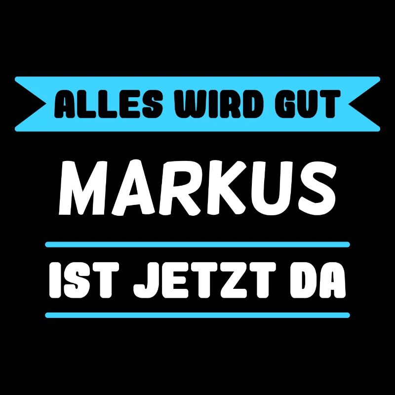 Markus Name Design für stolze Markus
