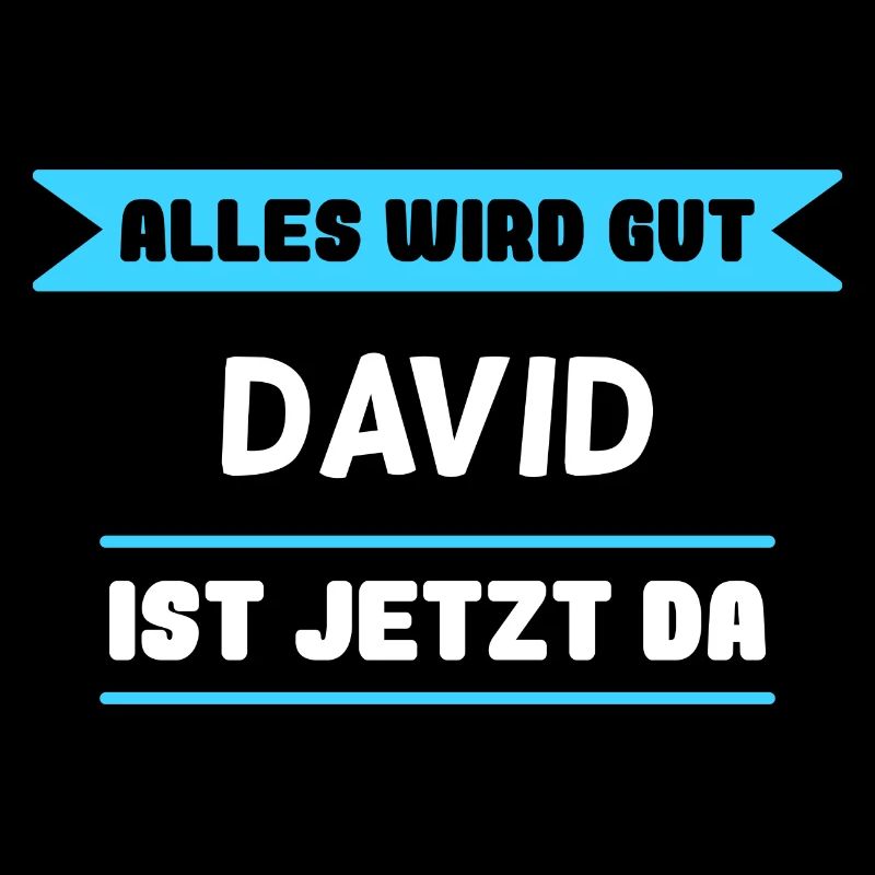 David Name Design für stolze Davids