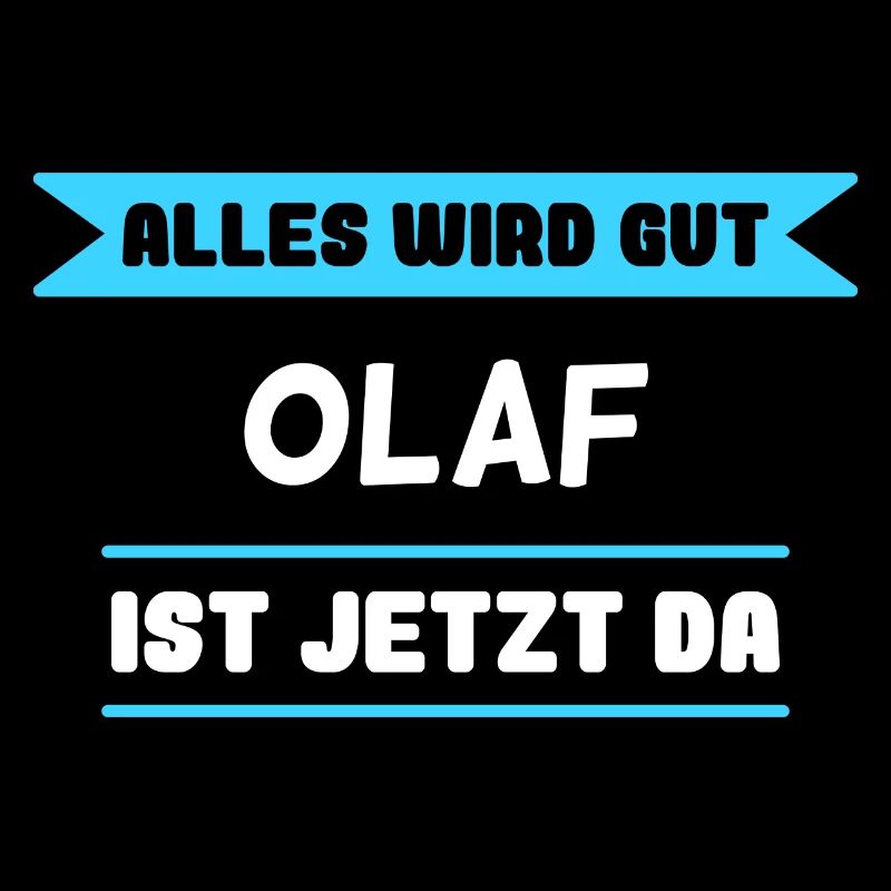 Olaf Name Design für stolze Olafs