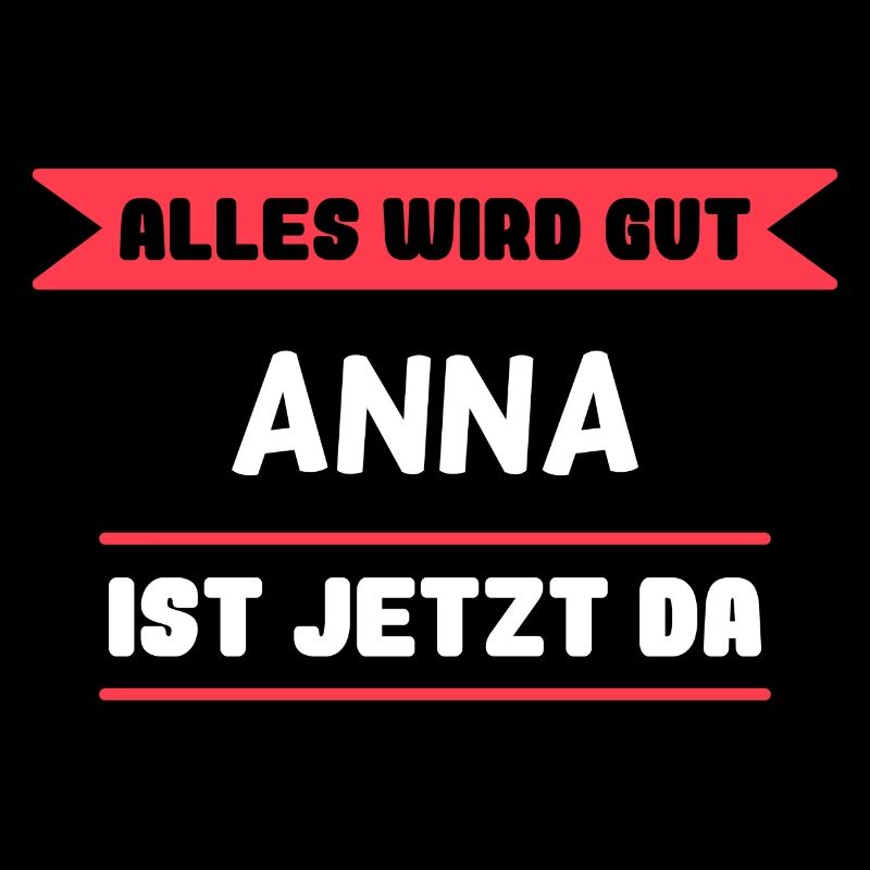 Anna Name Design für stolze Annas