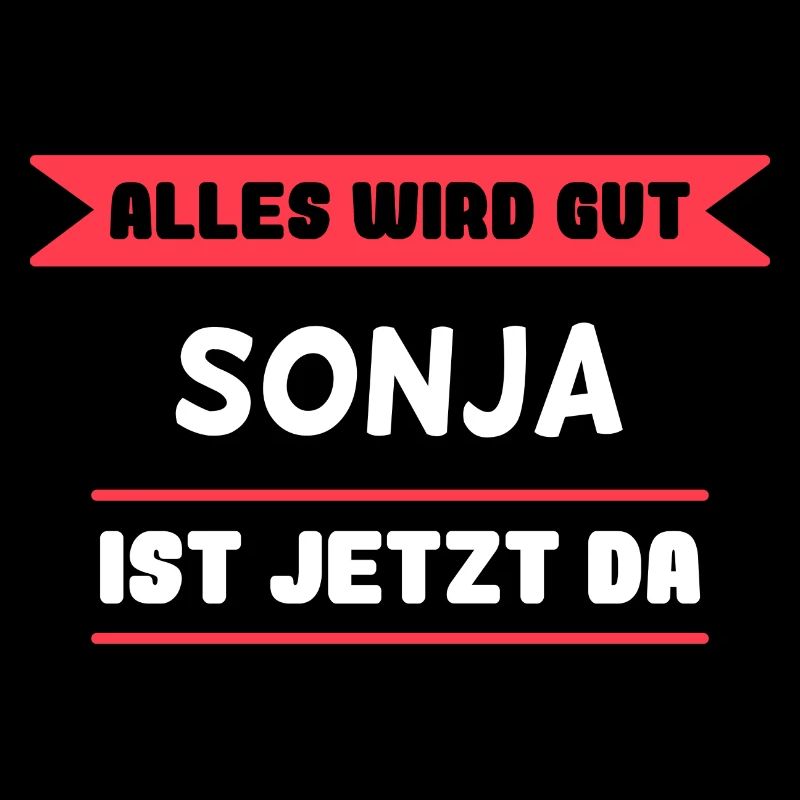Sonja Name Design für stolze Sonjas
