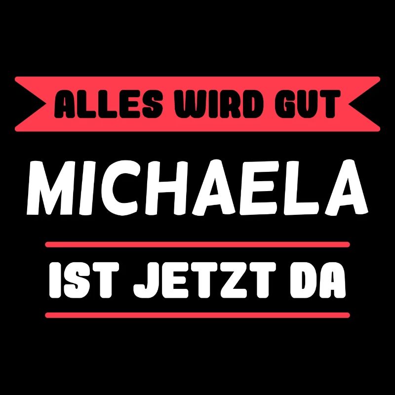 Michaela Name Design für stolze Michaelas