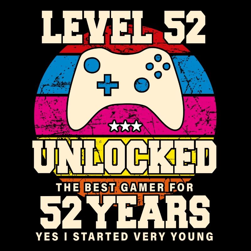 Original 1972 52 Years Level 52 Unlock
