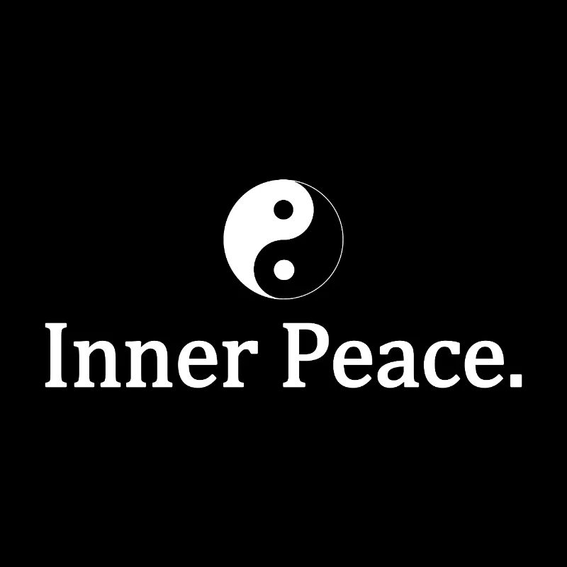Yin and Yang Inner peace Inner peace