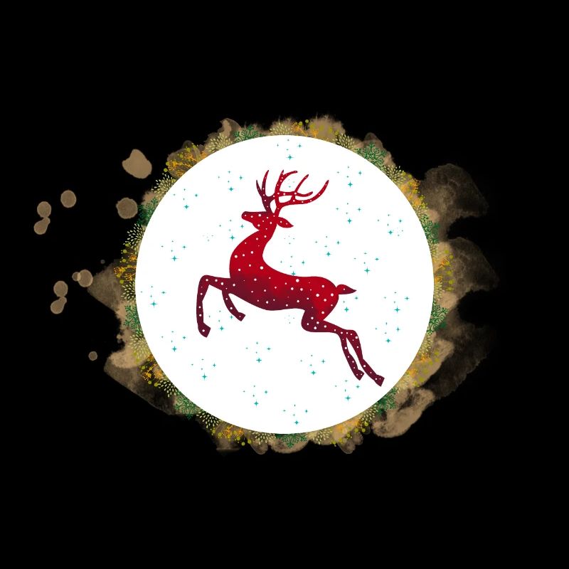 Renne de Noël