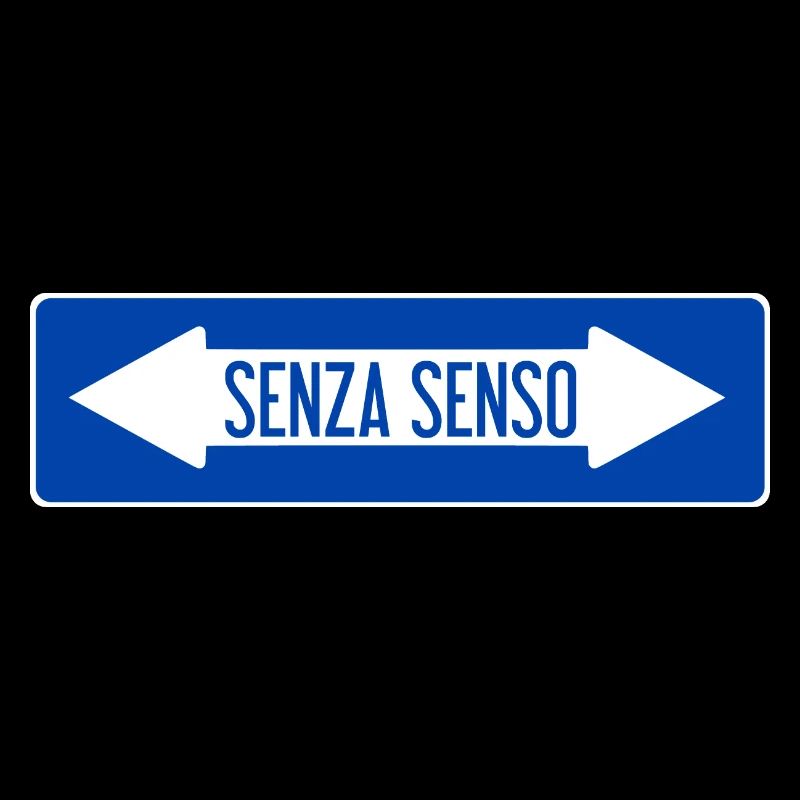 Signe de route de non-sens