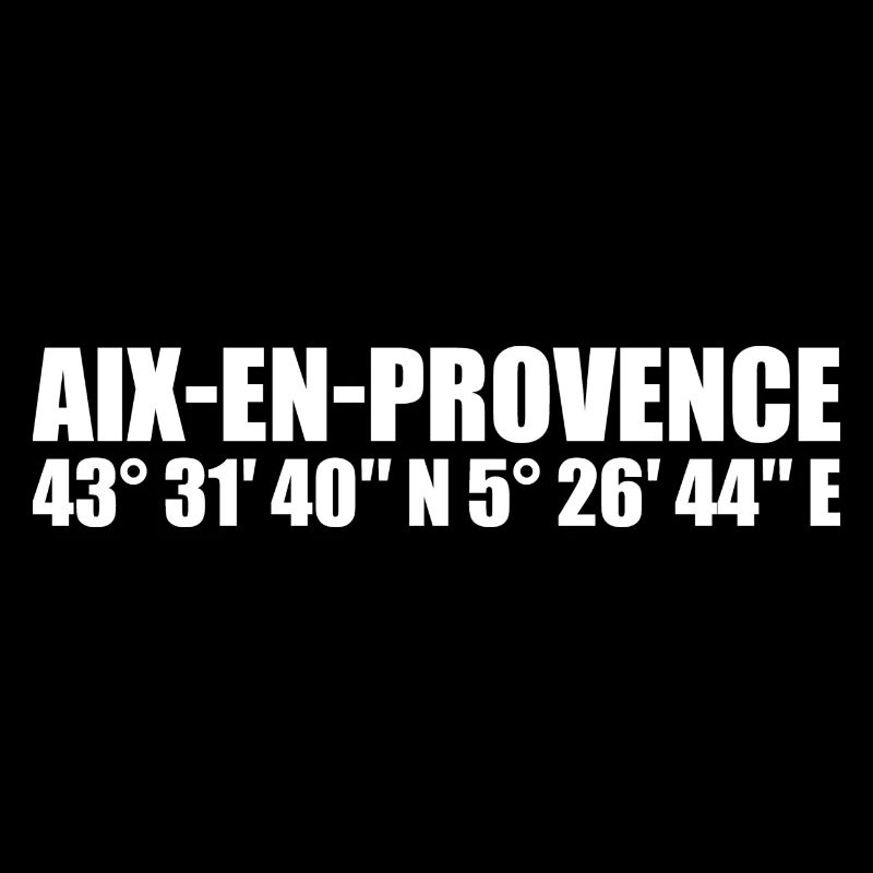 Coordonnées d’Aix-en-Provence