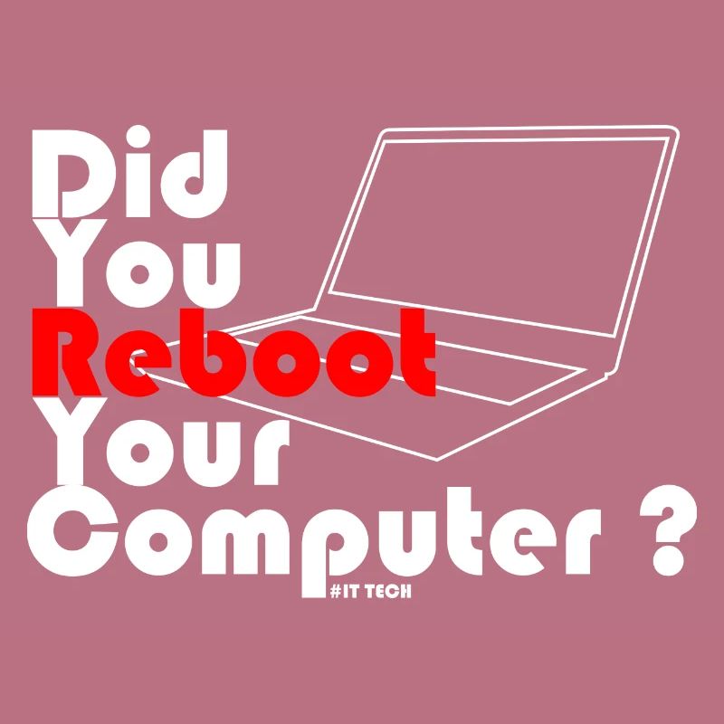 Did you reboot your computer? IT TECH
