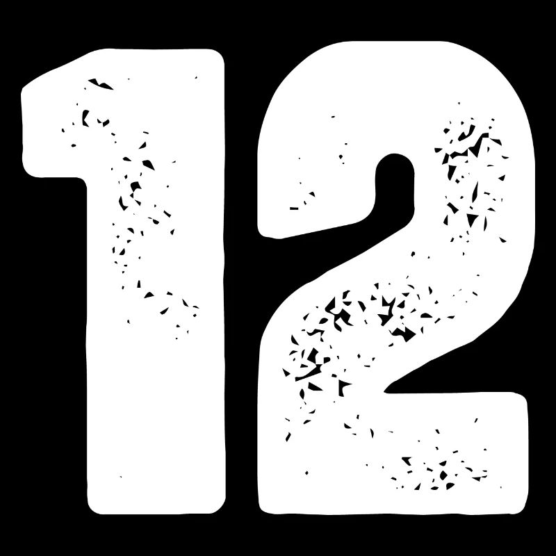 Maillot 12 Numéro