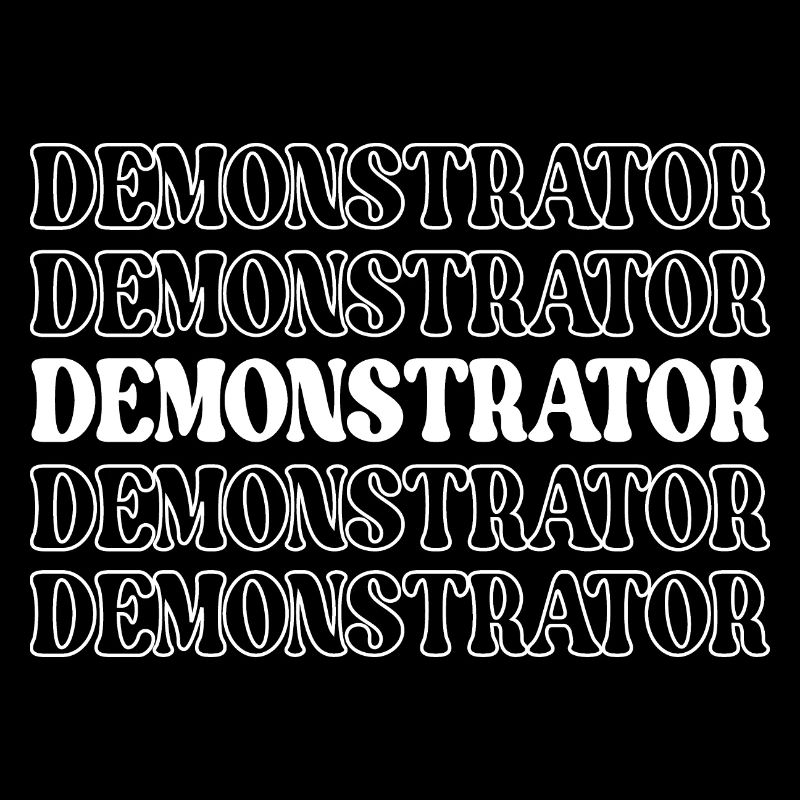 Demonstrator Moderator Lehrer Ausbilder Dozent
