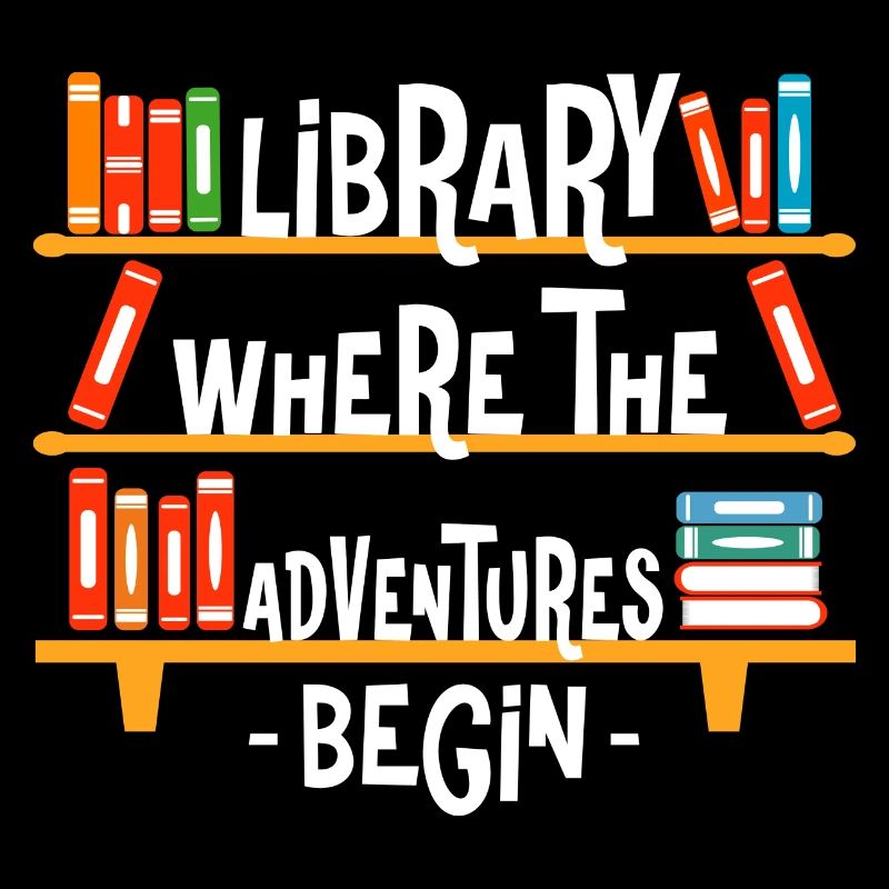 Bibliothèque Là où les aventures commencent - Coloré