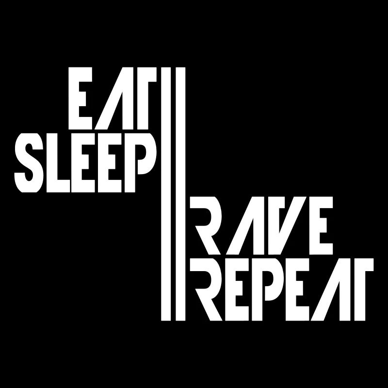 Manger dormir rave répéter nourriture sommeil corbeau disant