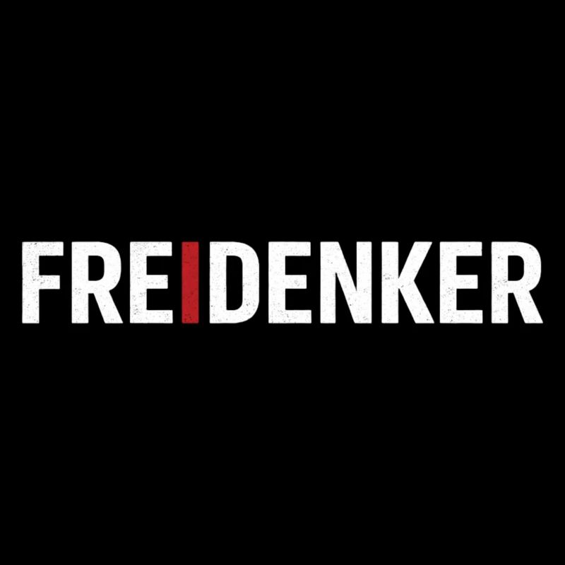 Freethinkers – Strong Typography Statement