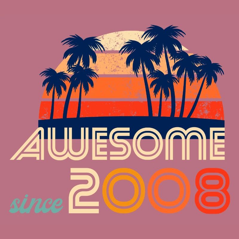 Awesome since 2008 Geschenkidee