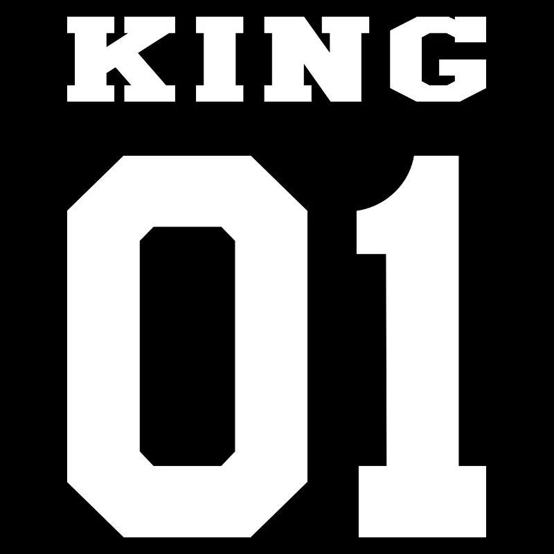 King Queen Partnerlook Beziehung Valentin Geschenk