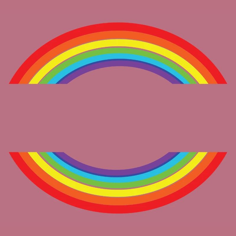 Rainbow customizable first name mood gift