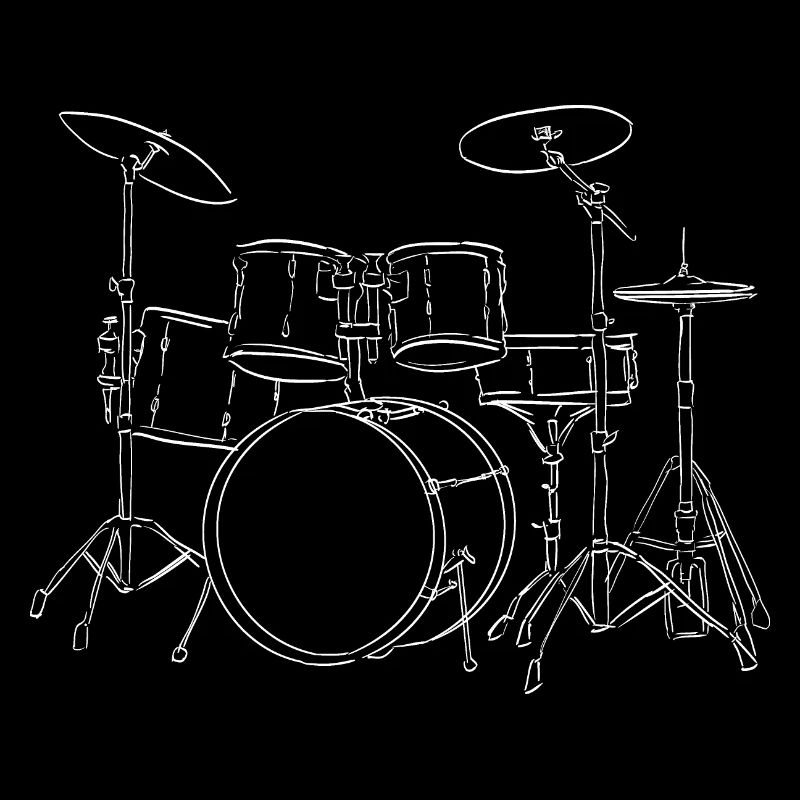Hand-Drawn Drums