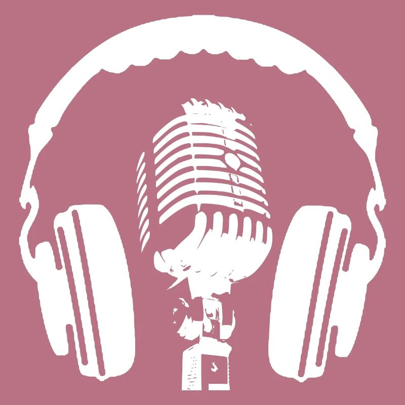 Kopfhörer & Mikrofon Radiomoderator Gift