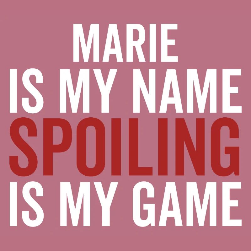 Marie est mon nom Spoiling est mon jeu