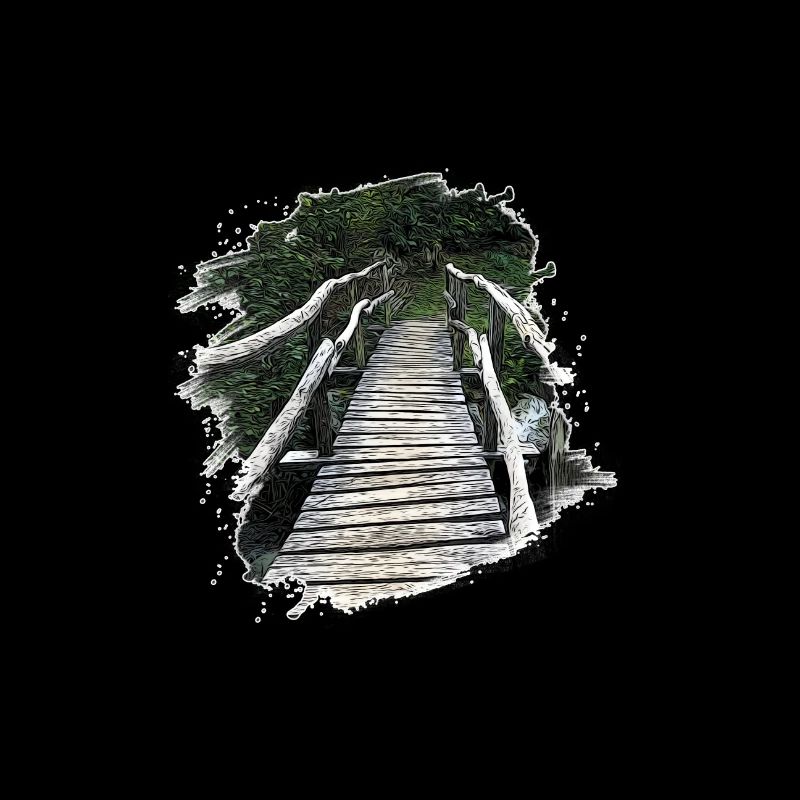 Pont de bois