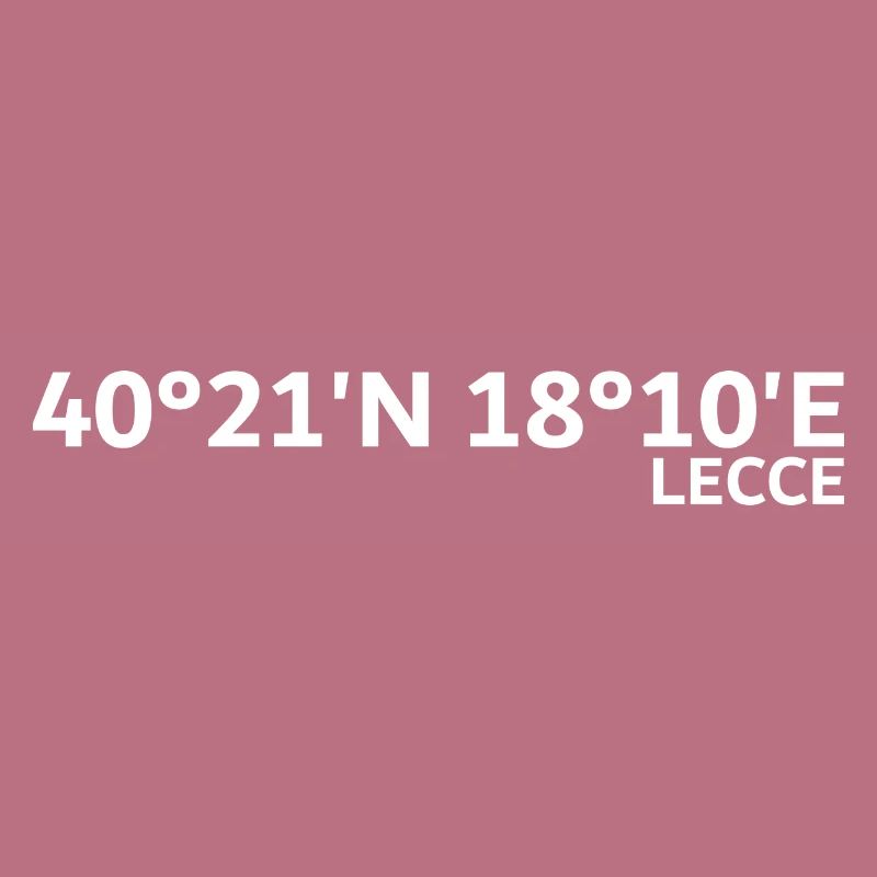 Lecce coordinates