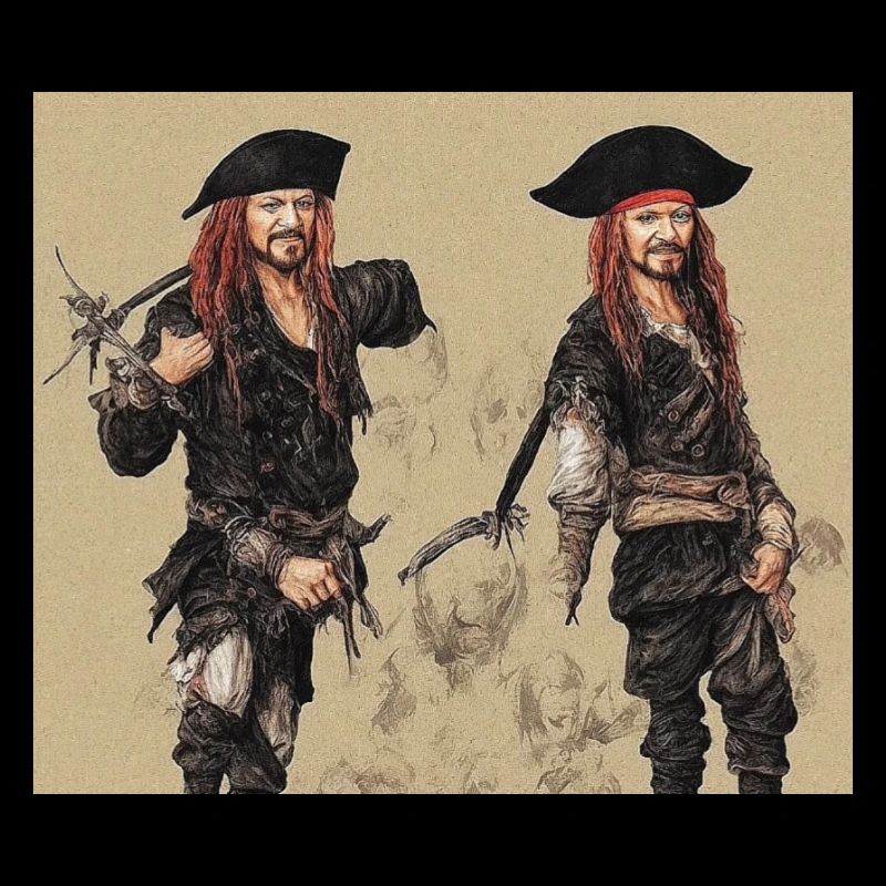 Zwei Piraten