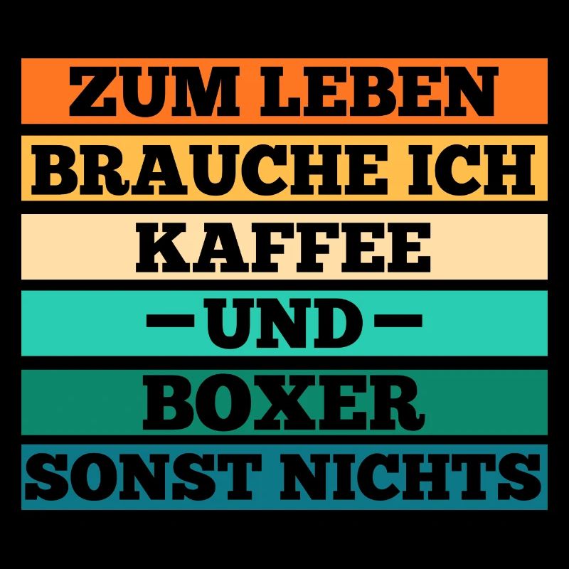 Hund Kaffee Deutscher Boxer