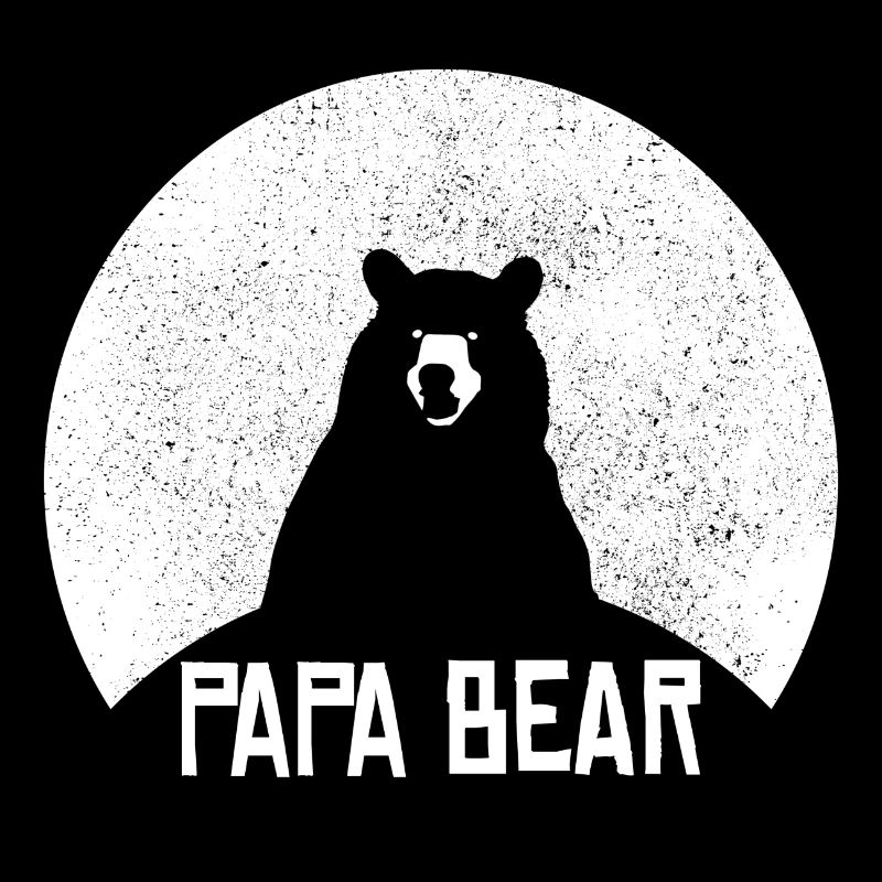 Papa Bear proud Daddy stolzer Vater