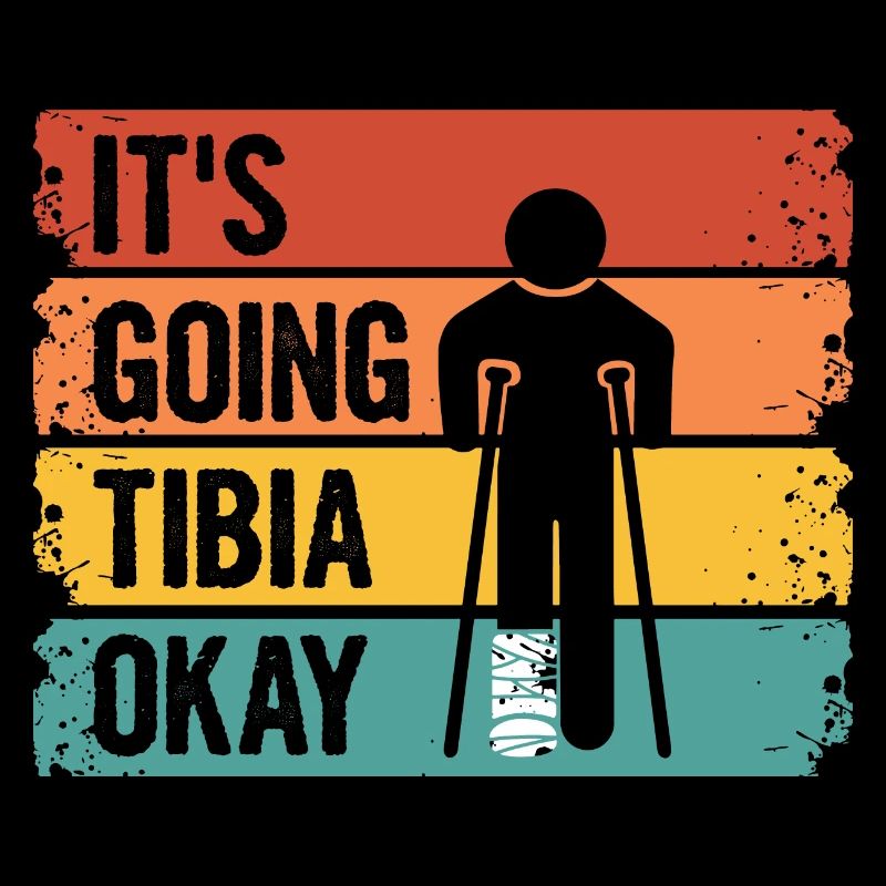 Broken leg wordplay for someone with a