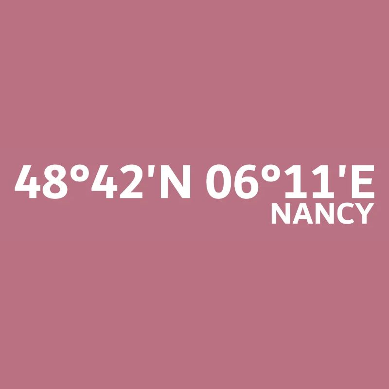 Coordonnées Nancy