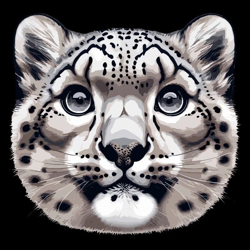 Snow Leopard Leopard White Leopard
