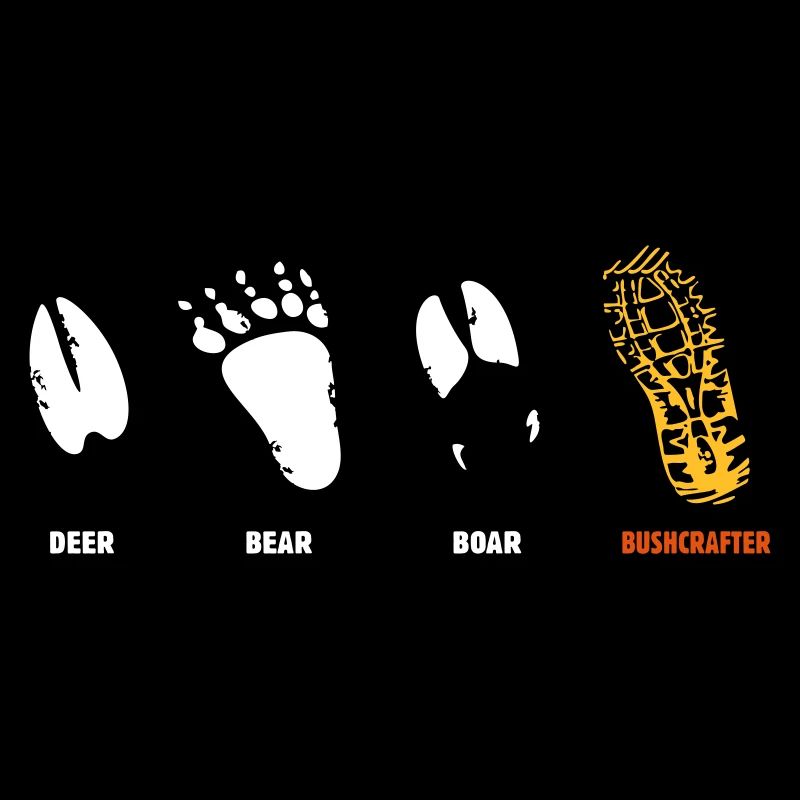 Bushcraft Survival Footprints Forest Wild Survival