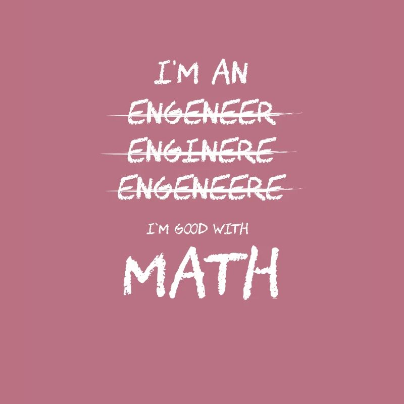 Je suis bon avec Math Engineer Science Nerd Gift